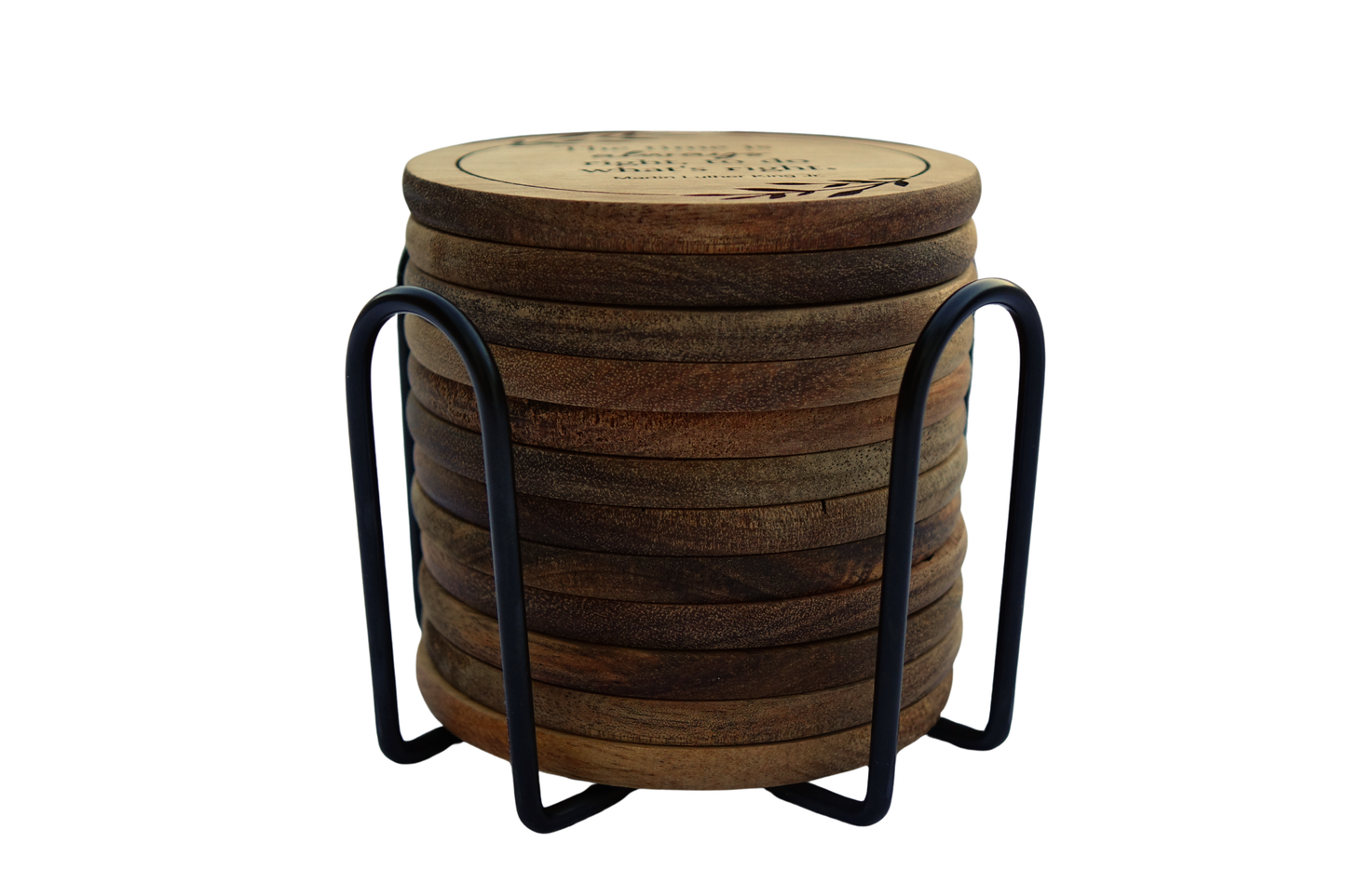Basket of Coasters - 12 pieces